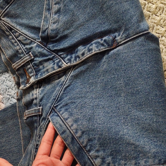 Vintage Jordache Size 13 High Rise 100% Cotton Jeans - Picture 10 of 16